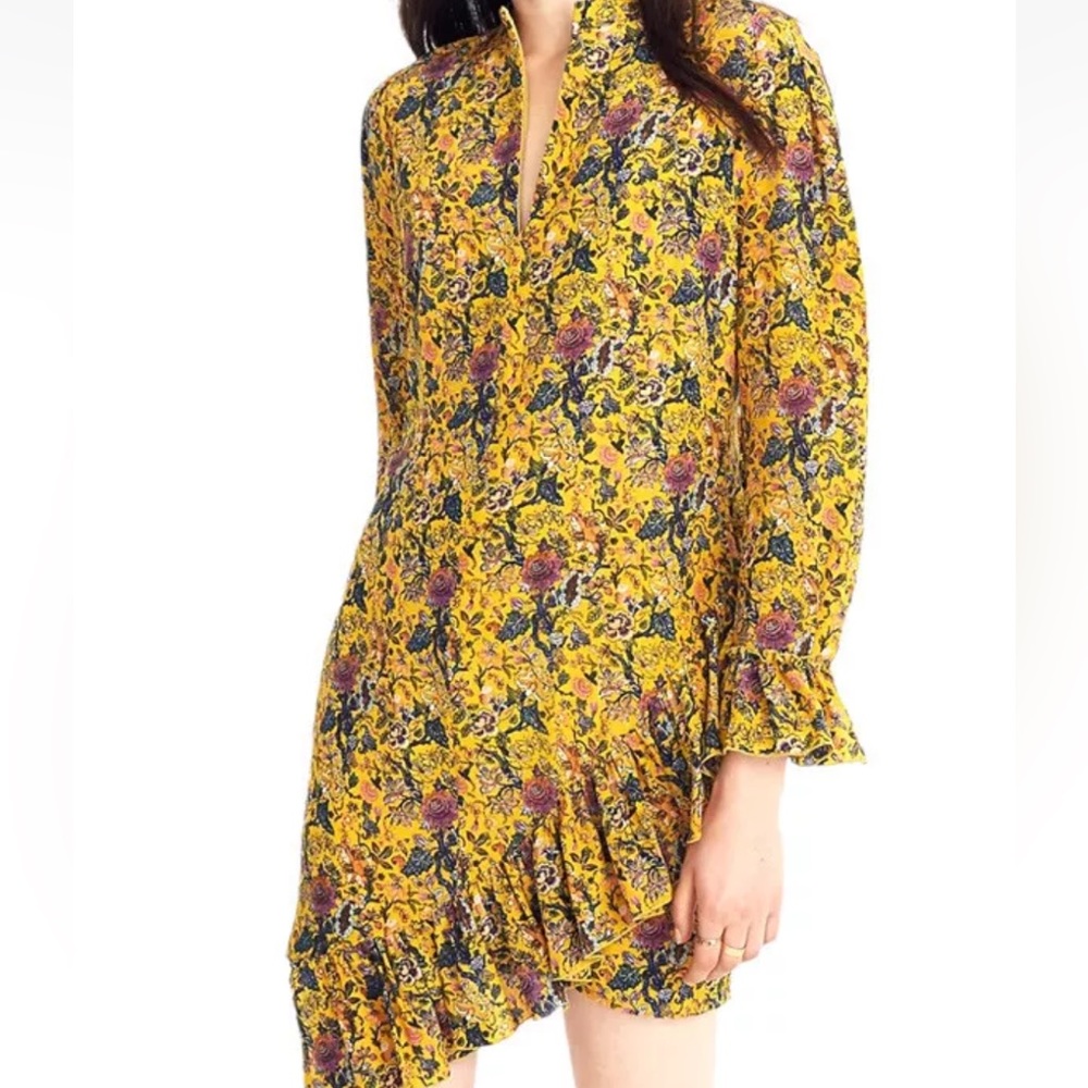 Madewell x Karen Walker® Silk Floral Loretta Dress